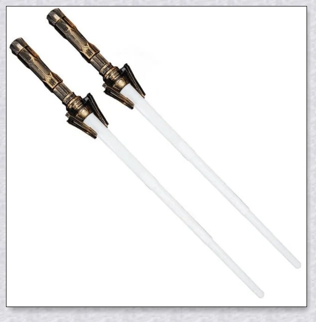 Lightsaber Toys for Children - Premium 2-in-1 LED Light-Up Swords with Realistic Battle Sound Effects