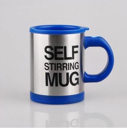Automatic Lazy Self Stirring Magnetic Mug made of 304 stainless steel for convenient coffee and milk mixing