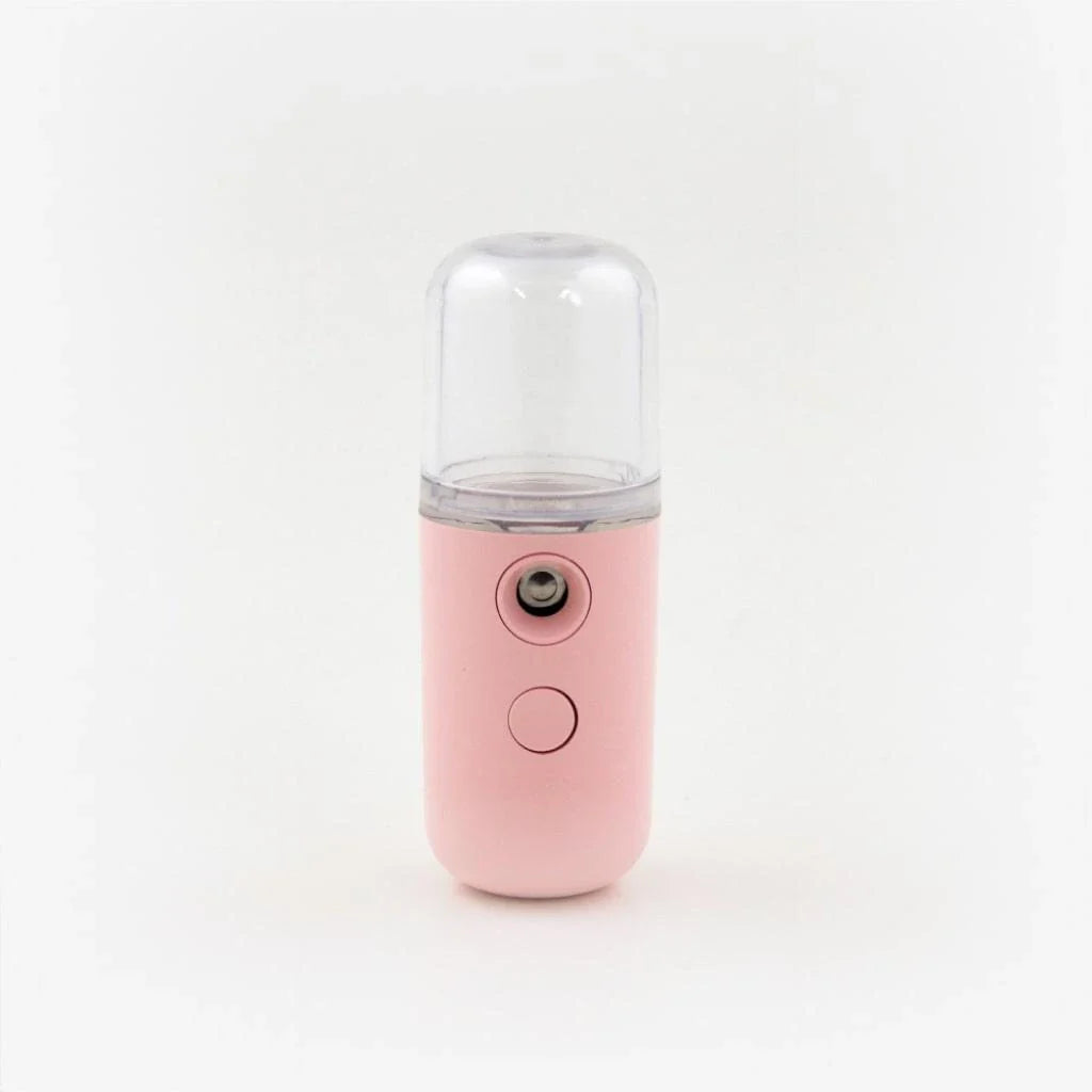 Nano Anti-Aging and Hydrating Facial Sprayer - Compact, Rechargeable Skin Care Device with Sanitizing Capabilities