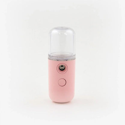 Nano Anti-Aging and Hydrating Facial Sprayer - Compact, Rechargeable Skin Care Device with Sanitizing Capabilities