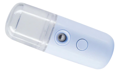 Nano Anti-Aging and Hydrating Facial Sprayer - Compact, Rechargeable Skin Care Device with Sanitizing Capabilities