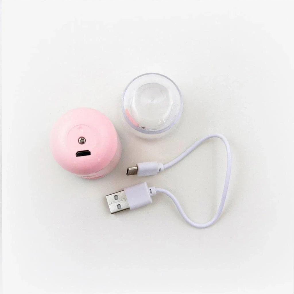 Nano Anti-Aging and Hydrating Facial Sprayer - Compact, Rechargeable Skin Care Device with Sanitizing Capabilities