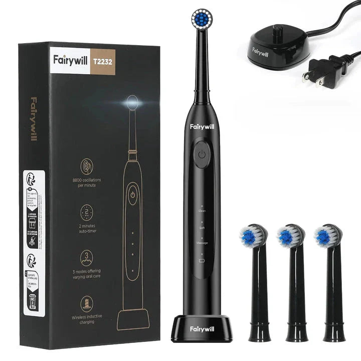 The Electric Toothbrush T2232 with its dual-action bristles, three brushing modes, and long-lasting battery life for improved oral hygiene.