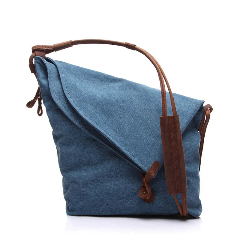 Crazy Horse Leather Shoulder Bag in various color options, showcasing its unique dumpling-style shape and multiple interior pockets for organization.