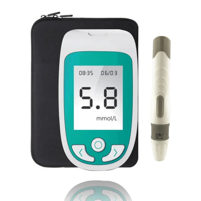 Comprehensive 3-in-1 health monitor for cholesterol, glucose, and uric acid tracking with automatic strip recognition and fast results