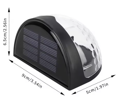 Solar-powered outdoor wall lamp with integrated LED technology providing 8-12 hours of continuous illumination from a single day's solar charge, featuring IP55 waterproof rating for year-round garden use