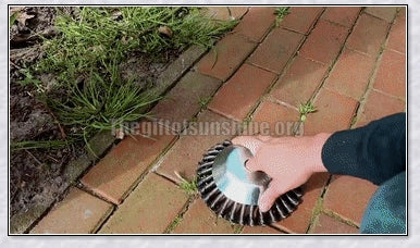 IDELBUY Electric Grass Trimmer with carbon steel wire blade for efficient weed and lawn trimming