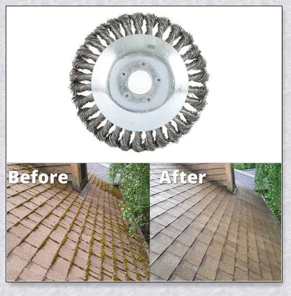 IDELBUY Electric Grass Trimmer with carbon steel wire blade for efficient weed and lawn trimming