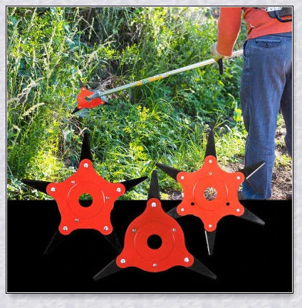 IDELBUY Electric Grass Trimmer with carbon steel wire blade for efficient weed and lawn trimming