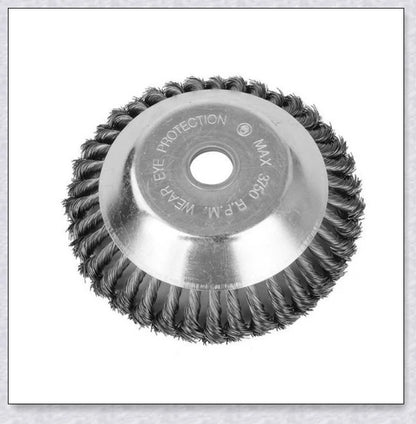 IDELBUY Electric Grass Trimmer with carbon steel wire blade for efficient weed and lawn trimming