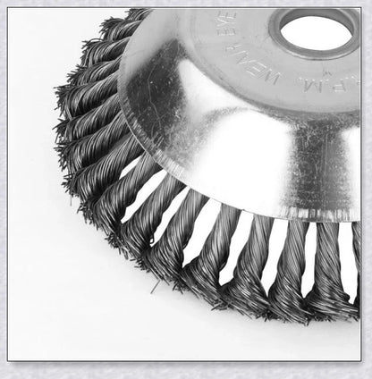 IDELBUY Electric Grass Trimmer with carbon steel wire blade for efficient weed and lawn trimming