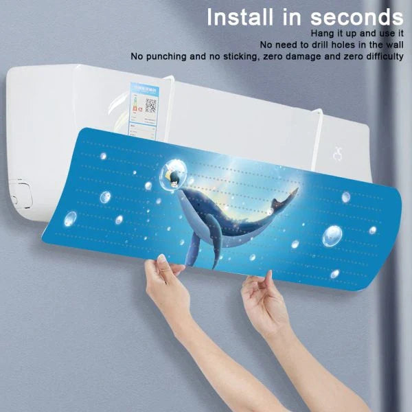 Air-Conditioning Universal Windshield - Personalized in-car cooling solution for a comfortable and focused driving experience