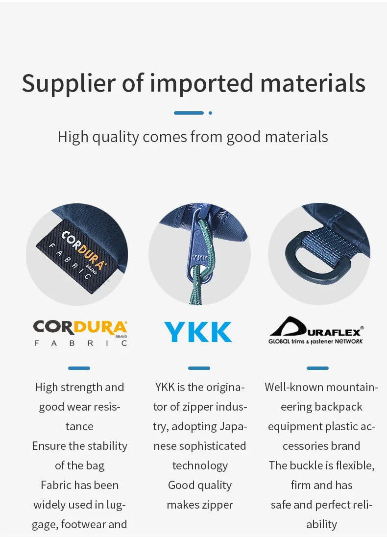 Multifunctional storage bag made of durable nylon with anti-splash technology, ideal for organizing daily essentials and active lifestyles