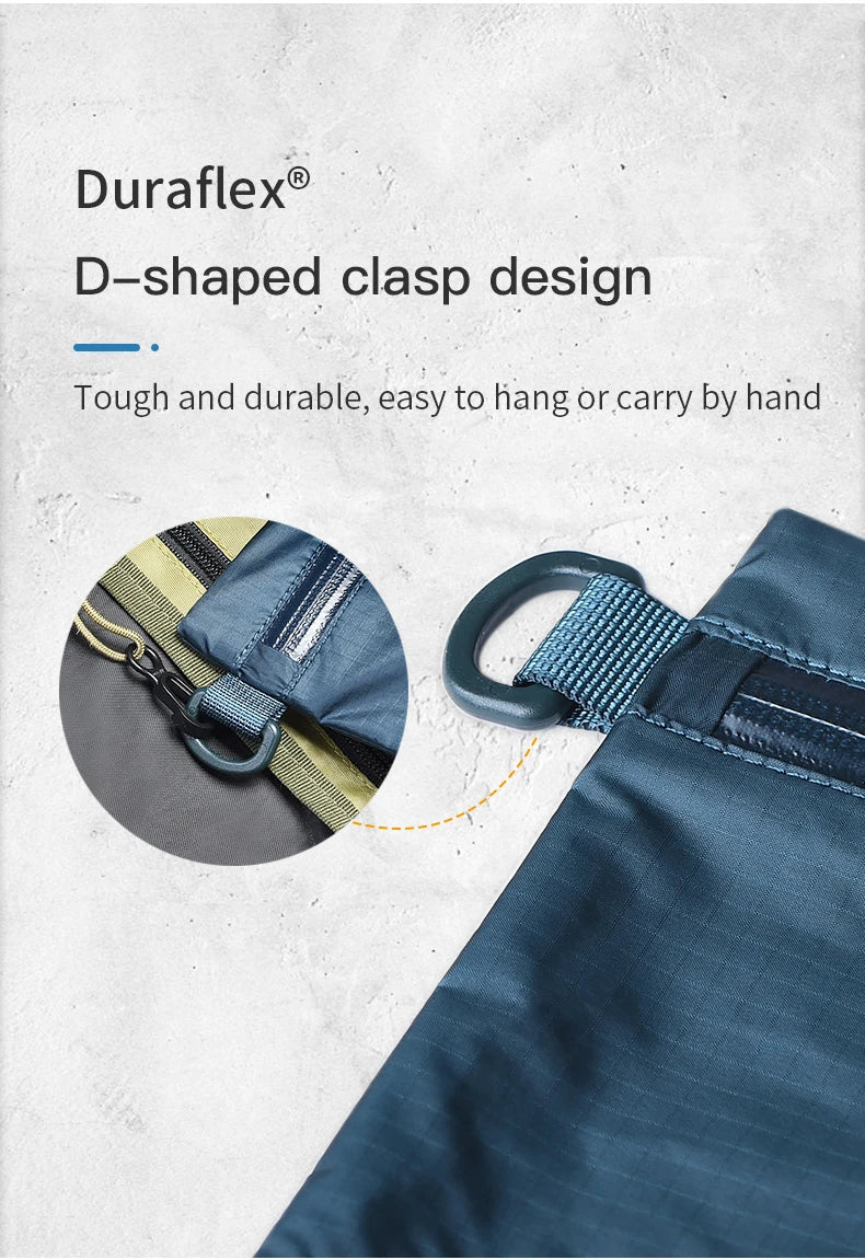 Multifunctional storage bag made of durable nylon with anti-splash technology, ideal for organizing daily essentials and active lifestyles