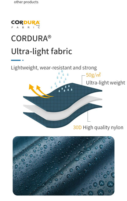 Multifunctional storage bag made of durable nylon with anti-splash technology, ideal for organizing daily essentials and active lifestyles