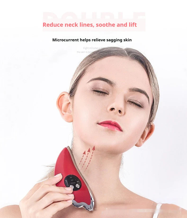 Electric Face Lift Vibration Massager with micro-vibration technology and anion function for skin rejuvenation