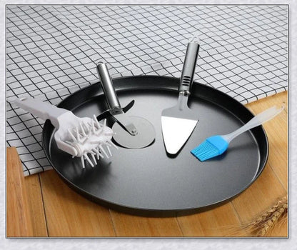 Non-Stick Microwave Crisper Pan for reheating pizza, fries, and other leftovers without losing crispness or flavor