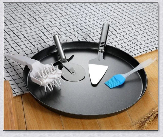 Non-Stick Microwave Crisper Pan for reheating pizza, fries, and other leftovers without losing crispness or flavor