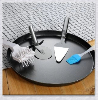 Non-Stick Microwave Crisper Pan for reheating pizza, fries, and other leftovers without losing crispness or flavor