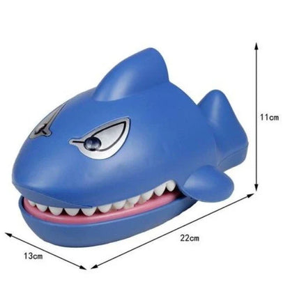 Colorful interactive animal-themed toy with a switch that opens and closes the animal's mouth, promoting hand-eye coordination and parent-child bonding