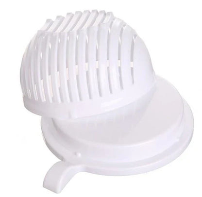 60 Second Salad Cutter Bowl - Quickly chop, slice, and dice ingredients for fresh, healthy salads in just 60 seconds