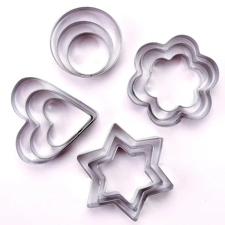 Hhomeenjoy Multipurpose Eco-Friendly Stainless Steel Cookie Cutters Set