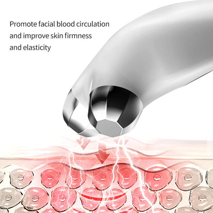 Microcurrent Face Lifting and Firming Device with Warm Compress - Achieve a Youthful, Lifted Complexion
