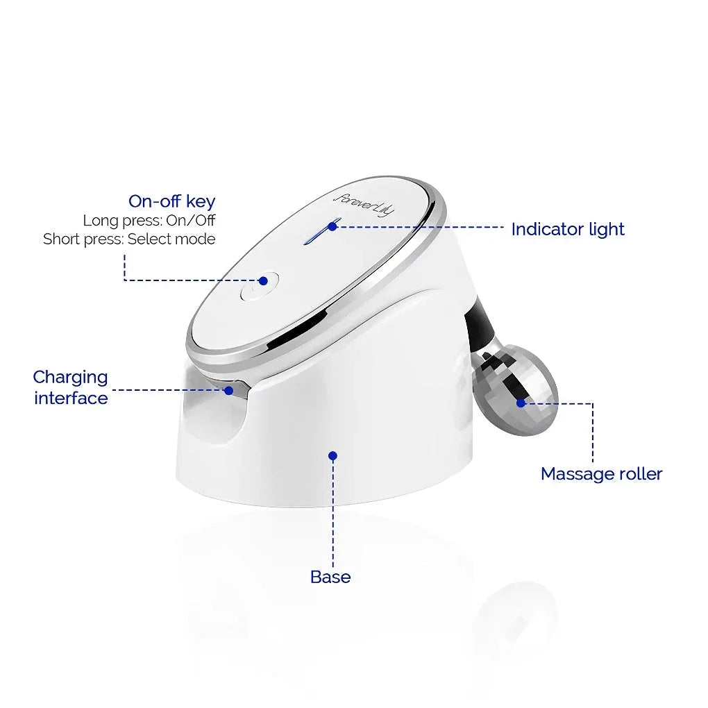 Advanced Face & Body Lifting Roller Massager with EMS technology for firming, toning, and skin rejuvenation
