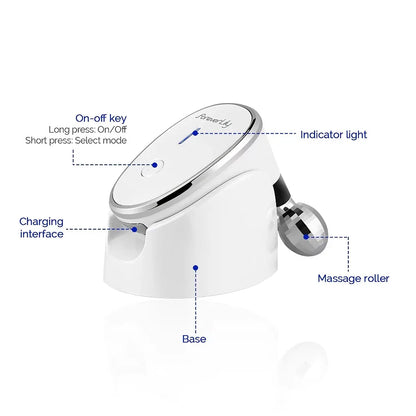 Advanced Face & Body Lifting Roller Massager with EMS technology for firming, toning, and skin rejuvenation