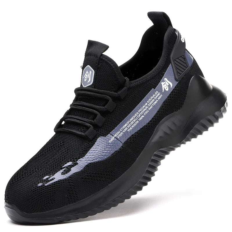 Lightweight, anti-static casual shoes with breathable cloth upper and durable rubber sole for all-day comfort and style.