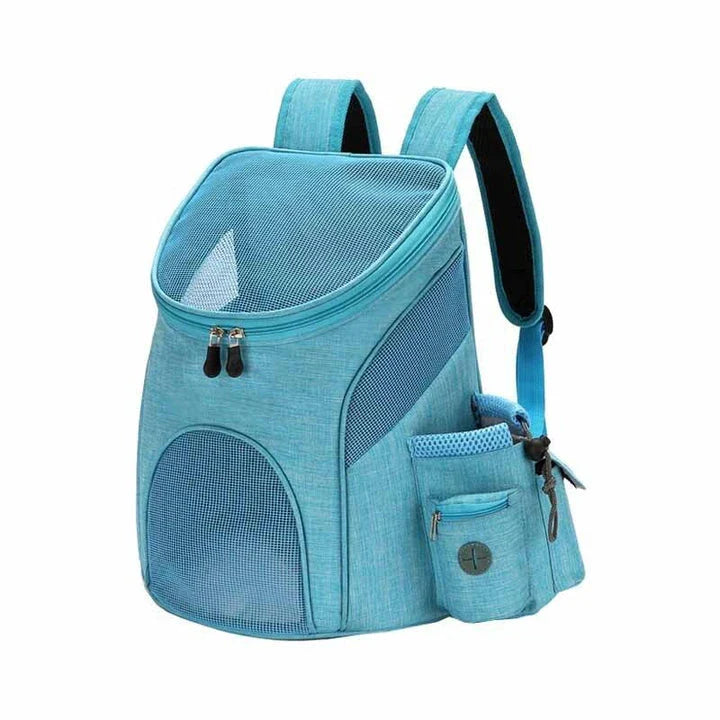 Breathable Cat Carrier Backpack with Adjustable Straps, Spacious Interior, and Reinforced Bottom for Comfortable Travel