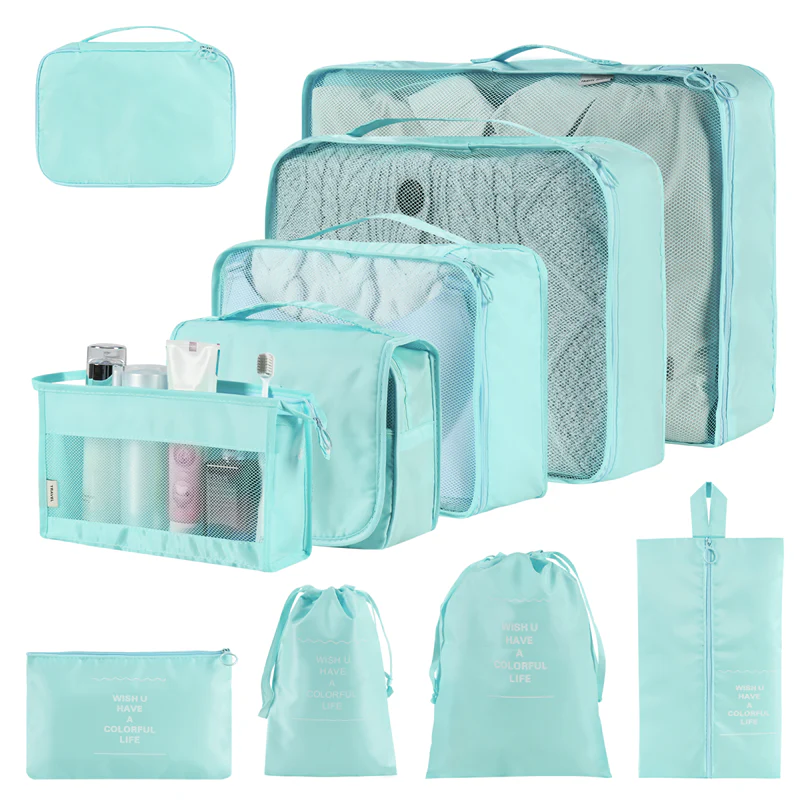 Stylish and practical home storage bags in various solid colors, designed to neatly organize your closets, shelves, and living spaces.