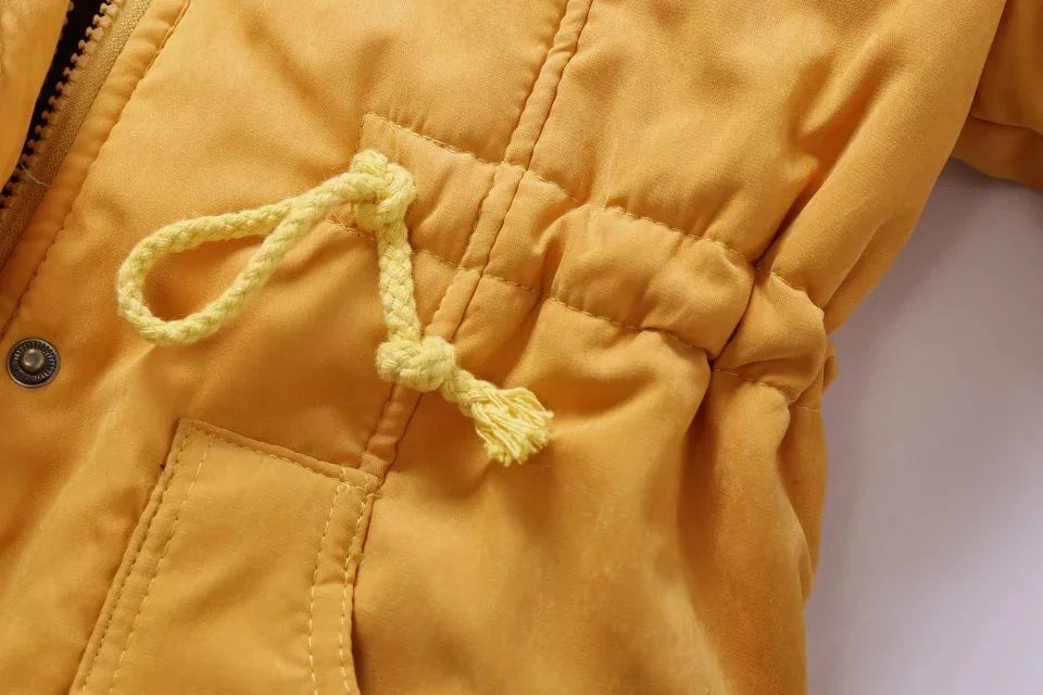 A warm and comfortable winter jacket with premium insulation and a sleek, modern design