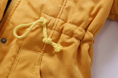A warm and comfortable winter jacket with premium insulation and a sleek, modern design