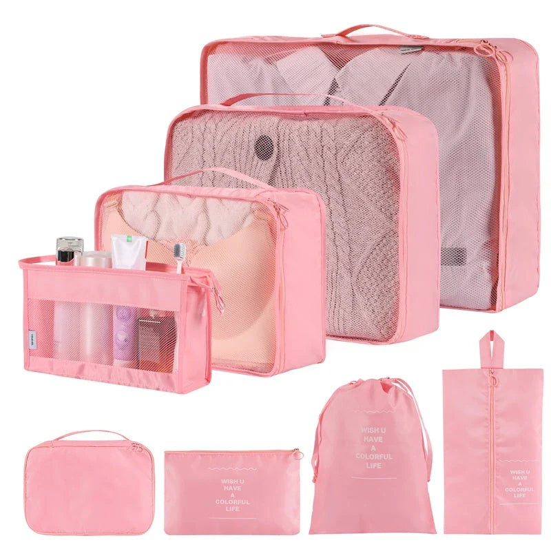 Stylish and practical home storage bags in various solid colors, designed to neatly organize your closets, shelves, and living spaces.