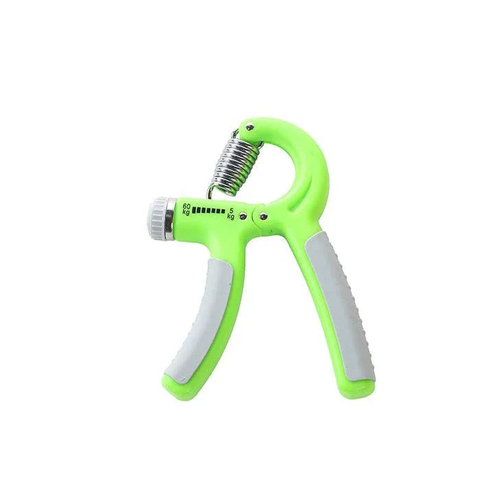 Adjustable hand grip strengthener for improving grip strength, wrist stability, and forearm fitness