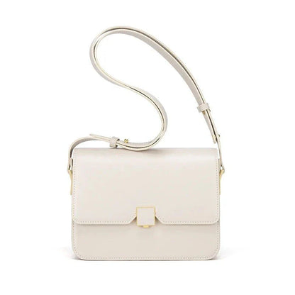 Elegant and sophisticated cow leather women's shoulder and crossbody bag with adjustable strap and spacious interior