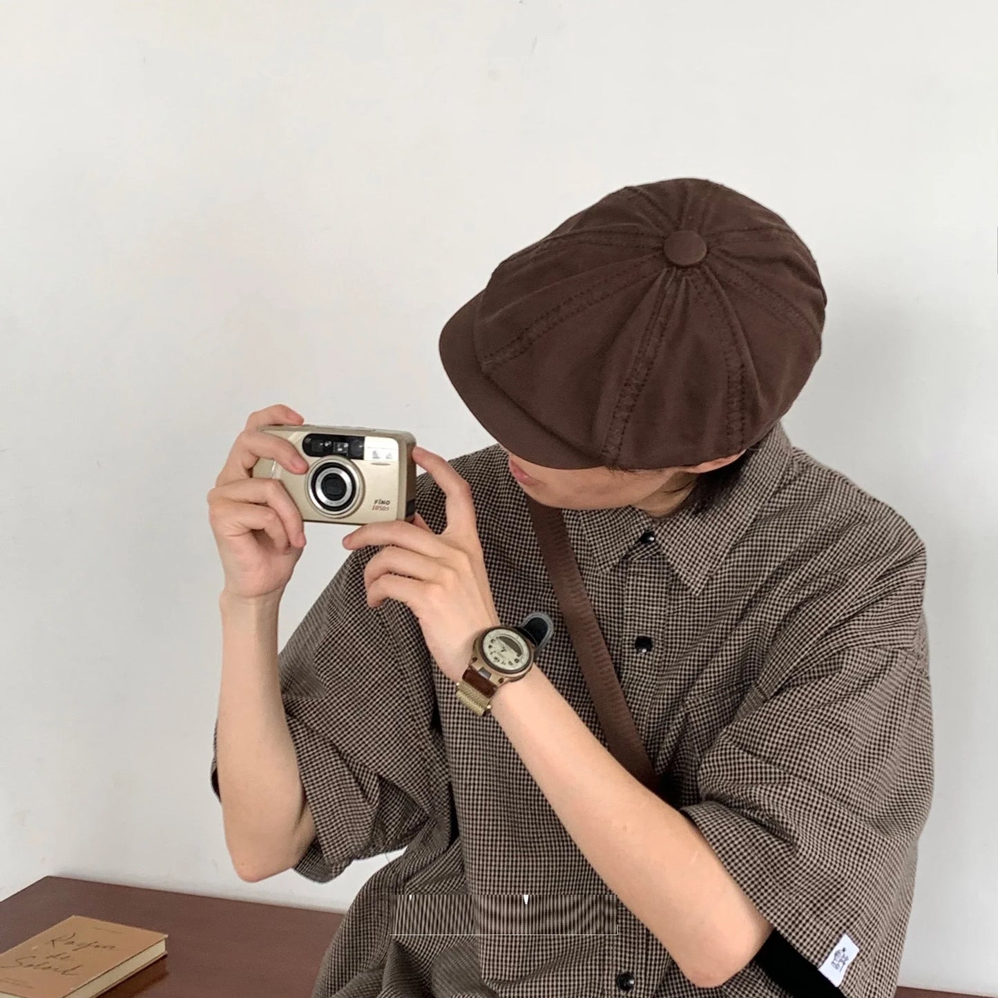 Artistic Youth Painter's Cap - Versatile Headwear for Creative Individuals