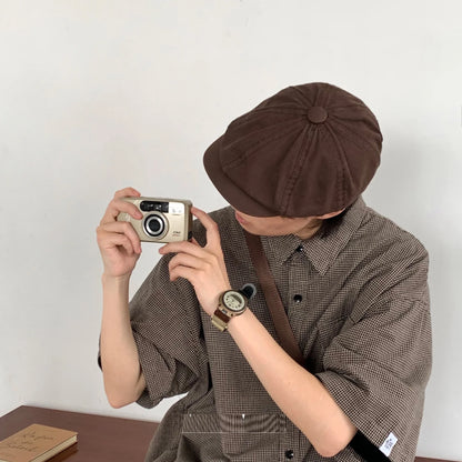 Artistic Youth Painter's Cap - Versatile Headwear for Creative Individuals