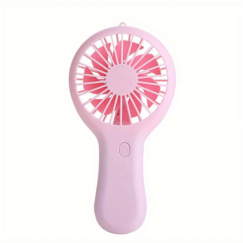Compact 800mAh Rechargeable Pocket Fan in Blue Color - A Portable, Powerful and Convenient Personal Cooling Device