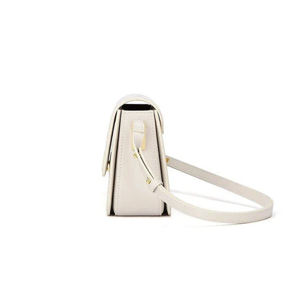 Elegant and sophisticated cow leather women's shoulder and crossbody bag with adjustable strap and spacious interior