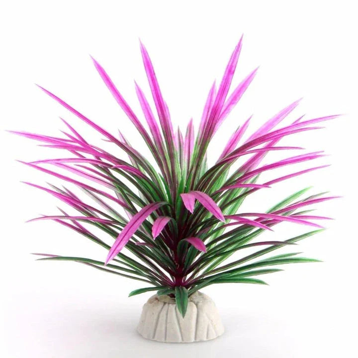 Premium artificial seaweed with lifelike fronds, designed for low-maintenance aquarium decoration