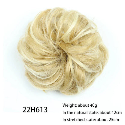 Messy Chignon Donut Hair Bun Pad - Effortless Elegance Hair Accessory for Stylish Buns