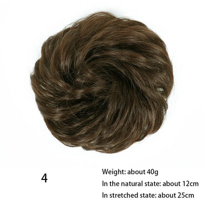 Messy Chignon Donut Hair Bun Pad - Effortless Elegance Hair Accessory for Stylish Buns