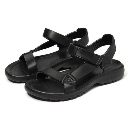 Lightweight women's summer trekking sandals with adjustable straps, durable construction, and a supportive cushioned footbed