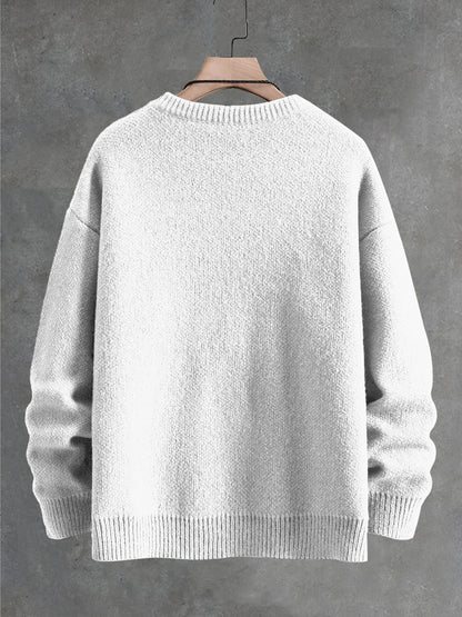 Ghostly Halloween sweater with playful ghost design, available in a variety of colors and sizes