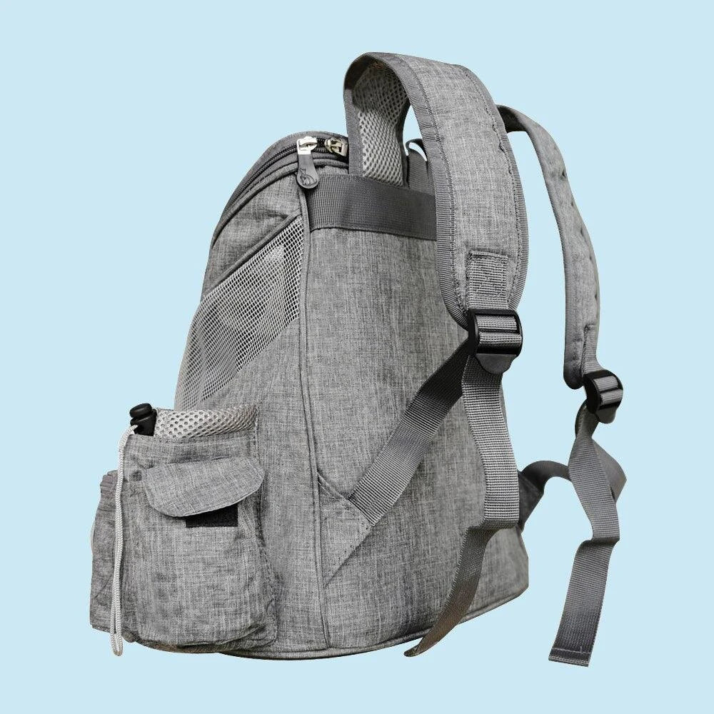 Breathable Cat Carrier Backpack with Adjustable Straps, Spacious Interior, and Reinforced Bottom for Comfortable Travel