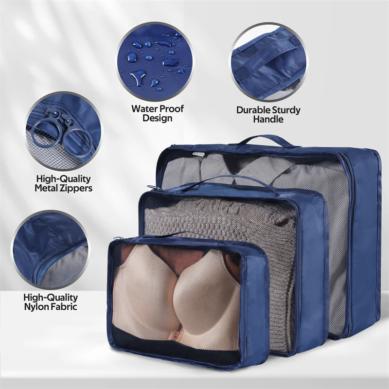 Stylish and practical home storage bags in various solid colors, designed to neatly organize your closets, shelves, and living spaces.