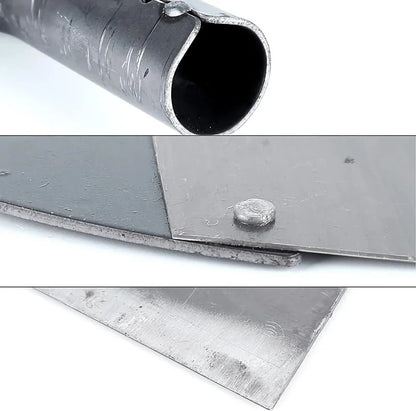 Heavy-Duty Multifunctional Garden Cleaning Shovel made of manganese steel with a flat head for efficient gardening and cleaning tasks