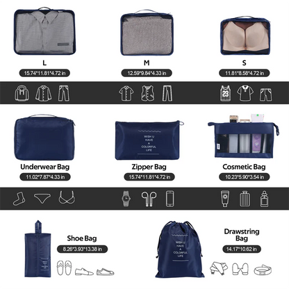 Stylish and practical home storage bags in various solid colors, designed to neatly organize your closets, shelves, and living spaces.